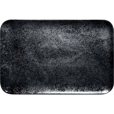 Papstar CARBON Obdélníkový talíř 33 x 22 cm