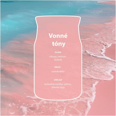 Yankee Candle Reed difuzér náplň Pink Sands 200 ml – Zboží Dáma