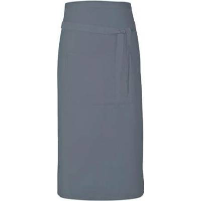 Link Kitchen Wear Gastro zástěra X985 Dark Grey Pantone 431 90x80cm