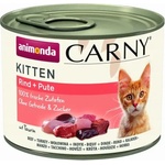 Animonda Carny Kitten консерва за подрастващи котки говеждо и птиче 200gr