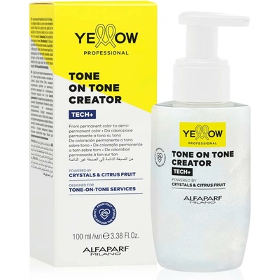 Yellow Aditívum na farbenie tón v tóne Professional Tech+ Tone On Tone Creator - 100 ml