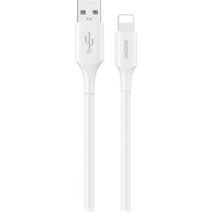 Dudao L2sL USB-A - Lightning 6A кабел 1, 2 м - бял (L2sL-new)