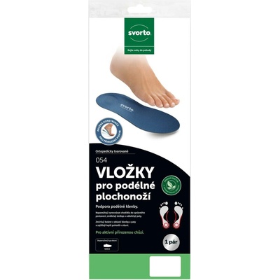 Svorto 054 Vložky pro podélné plochonoží dámské