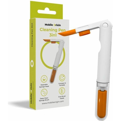 Mobile Origin Multifunctional Cleaning Pen 3in1 (MO-CLNK-MFC2) biela/oranžová