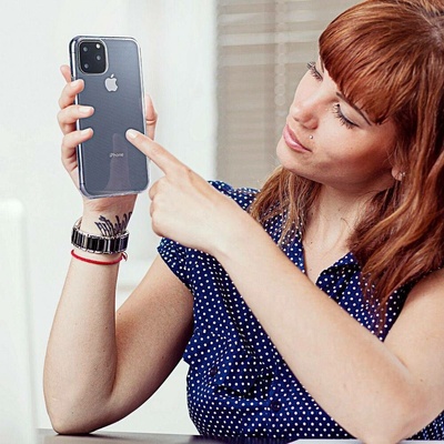Pouzdro Forcell Ultra Slim 0,5mm GOOGLE Pixel 4a čiré