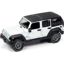 Jeep Wrangler JK Unlimited Sport 2018 bílá Auto World 1:64