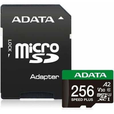 Adata Speed Plus Micro SDXC 256GB UD256GUI3V30A2SP-RA1