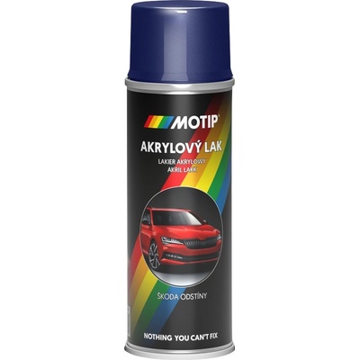 Motip Dupli Autoemail Škoda Modrá hlbinná metalíza 200ml