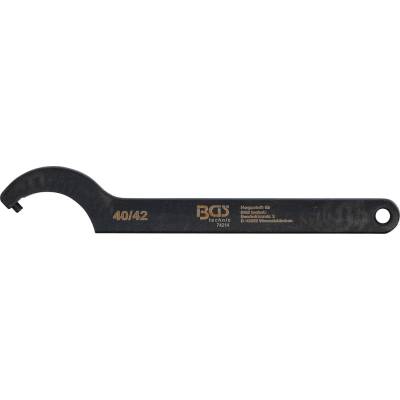 BGS technic Hákový klíč s čepem 40 - 42 mm BGS 74214