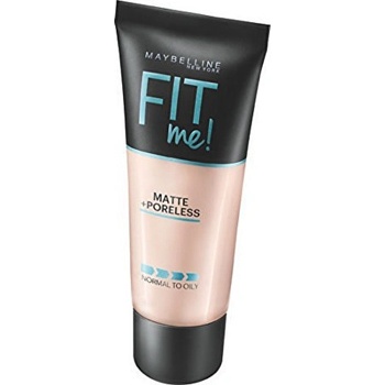 Maybelline Zjednocujúci make-up s matujúcim efektom Fit Me! Matte & Poreless Make-Up 100 Warm Ivory 30 ml