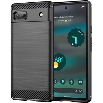 Techsuit Carbon Silicone Google Pixel 6a čierne