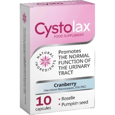 Cystolax doplněk stravy na podporu močových cest 10 kapslí