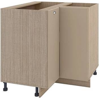 Image 1 of ИРИМ Ъглов долен шкаф с две врати МФ-Капучино мат-11-61 90 см