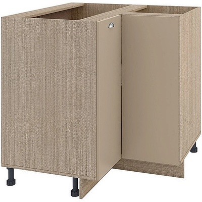 ИРИМ Ъглов долен шкаф с две врати МФ-Капучино мат-11-61 90 см