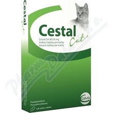 Cestal Cat žvýkací tablety pro kočku 80 / 20mg 8 tbl