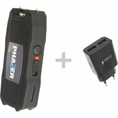 Beast Defense Paralyzér Phaser 500000 V s adaptérem černý