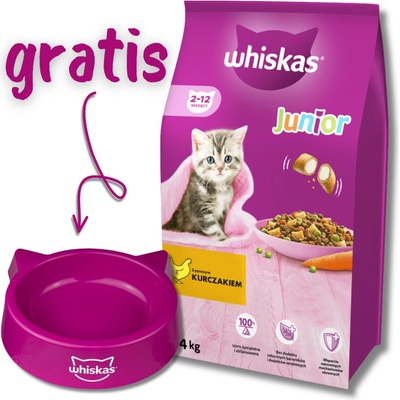 Whiskas Junior kura 14 kg