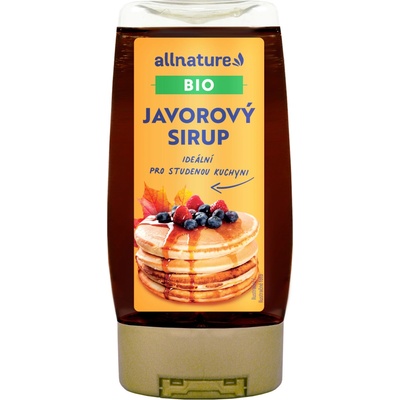 Allnature Javorový sirup BIO 250 ml