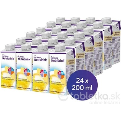 Nutridrink s vanilkovou príchuťou 24 x 200 ml