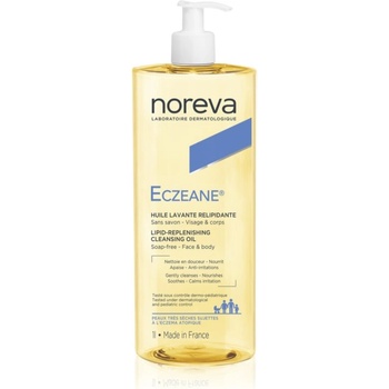Noreva Eczeane Lipid-Replenishing Cleansing Oil почистващ олио гел за лице и тяло 1000ml