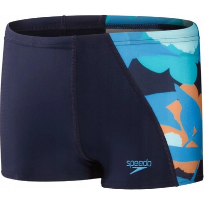 Speedo Digital Panel Aquashort Boy Navy/Baja