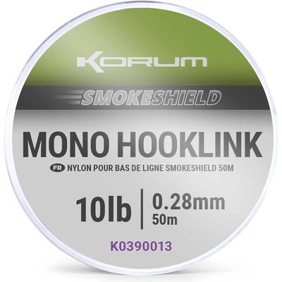 KORUM Smokeshield Mono Hooklink 50 m 0,30 mm 12 lb