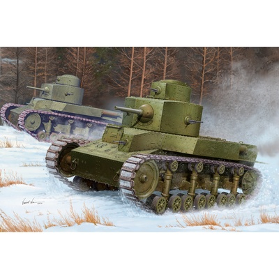 Hobby Boss Soviet T-26 Light Infantry Tank Model 1938 1:35