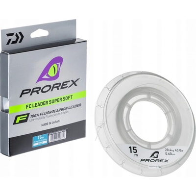 Daiwa Prorex Fluocarbon Číra 40 m 0,40 mm 10,4 kg