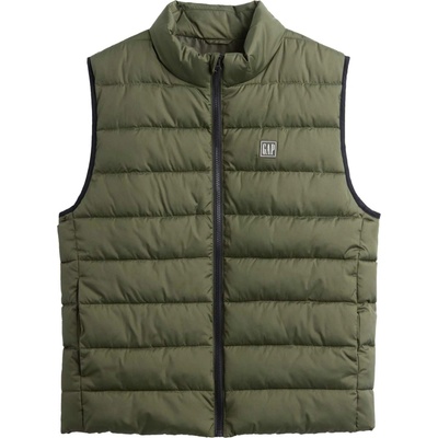 Gap V-frch Logo Ltwt Puffer khaki