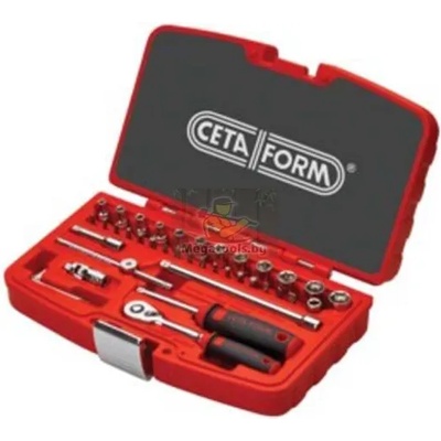 Ceta Form Комплект гедоре 1/4" 40части 4-13мм ceta form