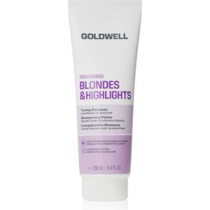 Goldwell Dualsenses Blondes & Highlights Toning Shampoo лилав тониращ шампоан 250ml