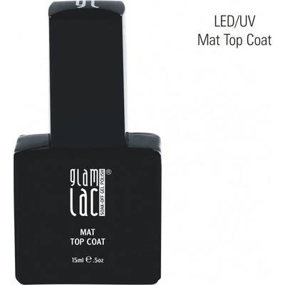 GlamLac Finish UV/LED gel Matte Top Coat 15 ml