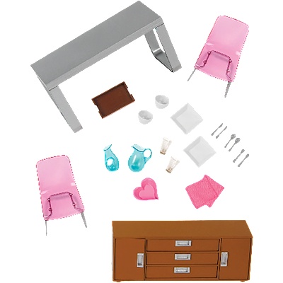 Battat Мебели, Battat, Lori Dolls, Трапезария