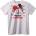 NOONEBRAND Тениска Любов с теб - 2XL, White