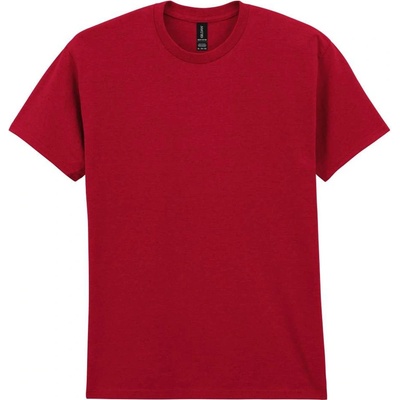 Gildan tričko Heavy cotton stará třešňová červená