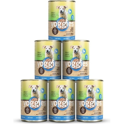 Yoggies kozí s bramborem a mrkví 6 x 400 g