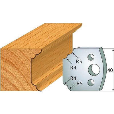 IGM Professional IGM Profil 042 - pár nožov 40x4mm SP F026-042