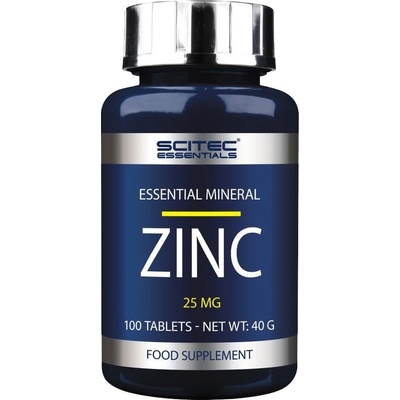 Scitec Nutrition Essentials Zinc, 25 mg, 100 таблетки, Scitec Nutrition