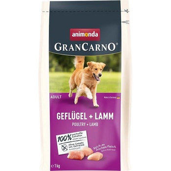 Animonda GranCarno Adult птиче месо и агнешко 1 кг