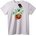 NOONEBRAND Тениска Хелоуин Призраци и Тиква - 2XL, White