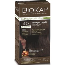 Biosline Biokap Delicato Rapid Farba na vlasy 4.00 Prírodná hnedá tmavá 135 ml