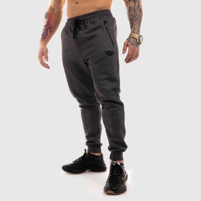 Jogger Iron Aesthetics Round sivá