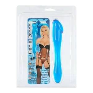 Seven Creations Blue Probe Vibrating Intimate Device 21 cm