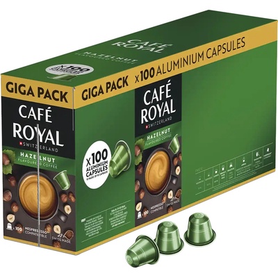 Café Royal Lískooříšková káva pro Nespresso 100 ks