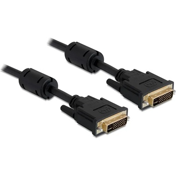 Delock Кабел Delock, DVI 24+5 от мъжки до мъжки, 5 м