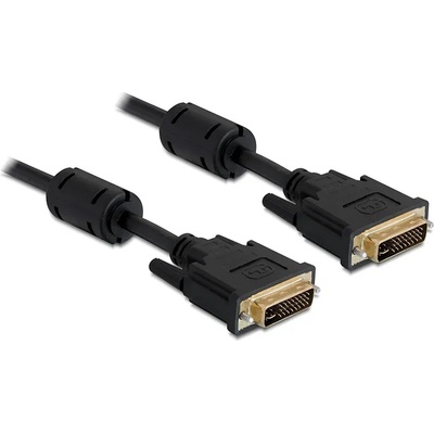 Delock Кабел Delock, DVI 24+5 от мъжки до мъжки, 5 м