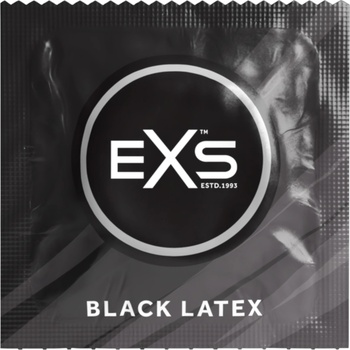 EXS Condoms Black - латексов презерватив - черен (12бр)