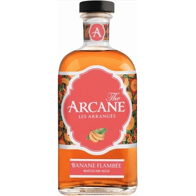 Arcane Les Arrangés Banane Flambée 35% 0,7 l (čistá fľaša)