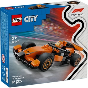 LEGO® City - F1 Driver with McLaren Race Car (60442)
