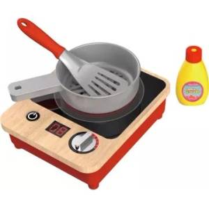 Man Yuk Toys Комплект играчки за пържене със светлинни и звукови ефекти, 6 части